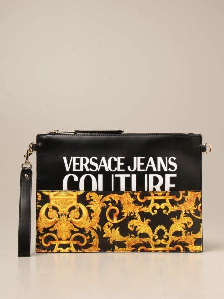 pochette da sera trapuntatamedusa versace|versace borse a mano.